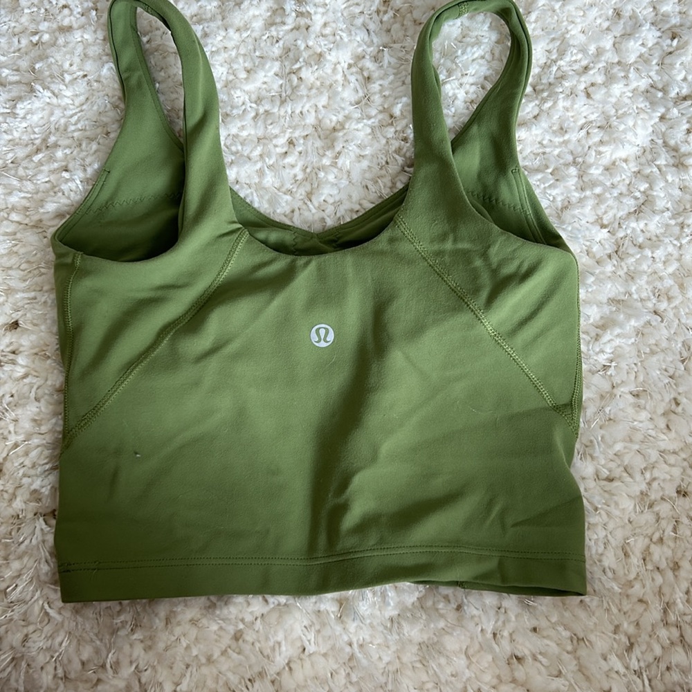 Green foliage align tank size 2 - Picture 2 of 2